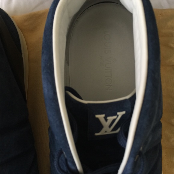 Louis Vuitton Suede Hightops - Picture 5 of 9